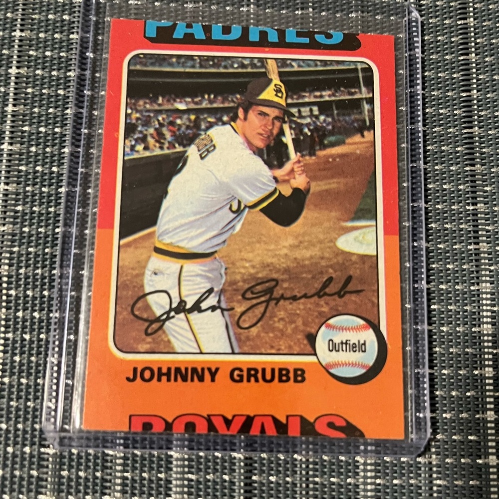 🔥ERROR CARD🔥 🏈 Topps Chewing Gum, Inc. Johnny Grubb Football Trading Card #298